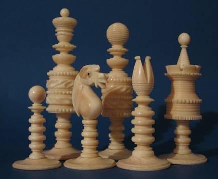 English Antique Chess Sets