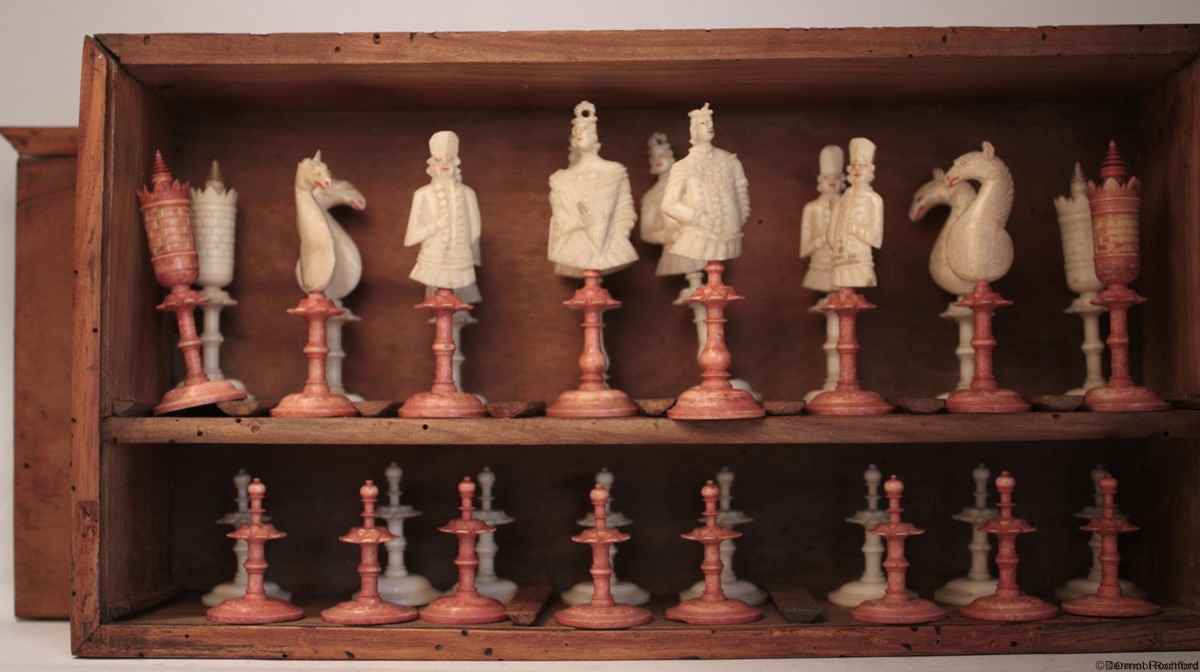 Antique Geislingen Chess Set