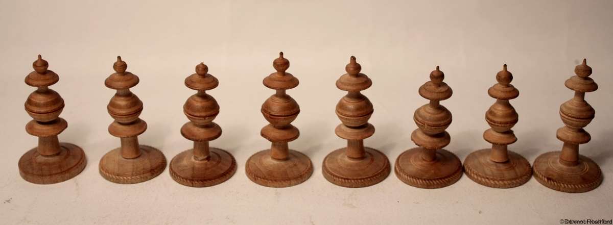 Antique Toy Chess Set