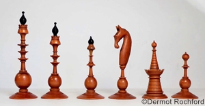 Quality Antique Dutch  Chess Set
