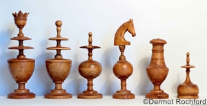 Early Regence French Chess Set