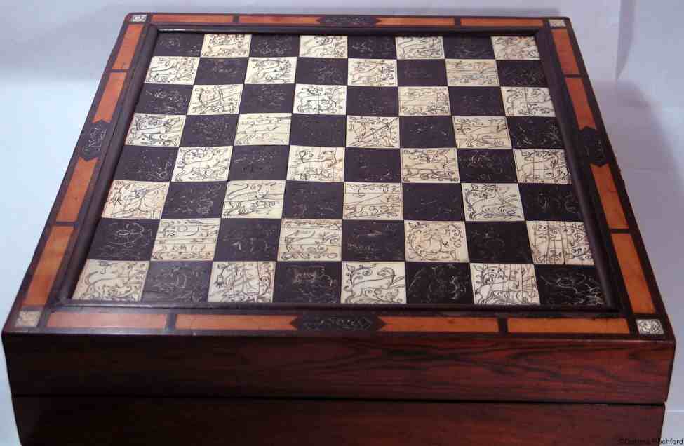 Antique Chess Set