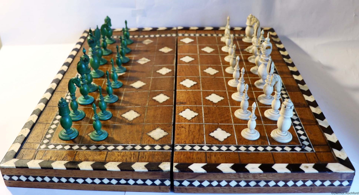 Antique Turkish Chessboard