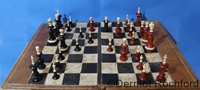 Rare 18th Century French Chessboard