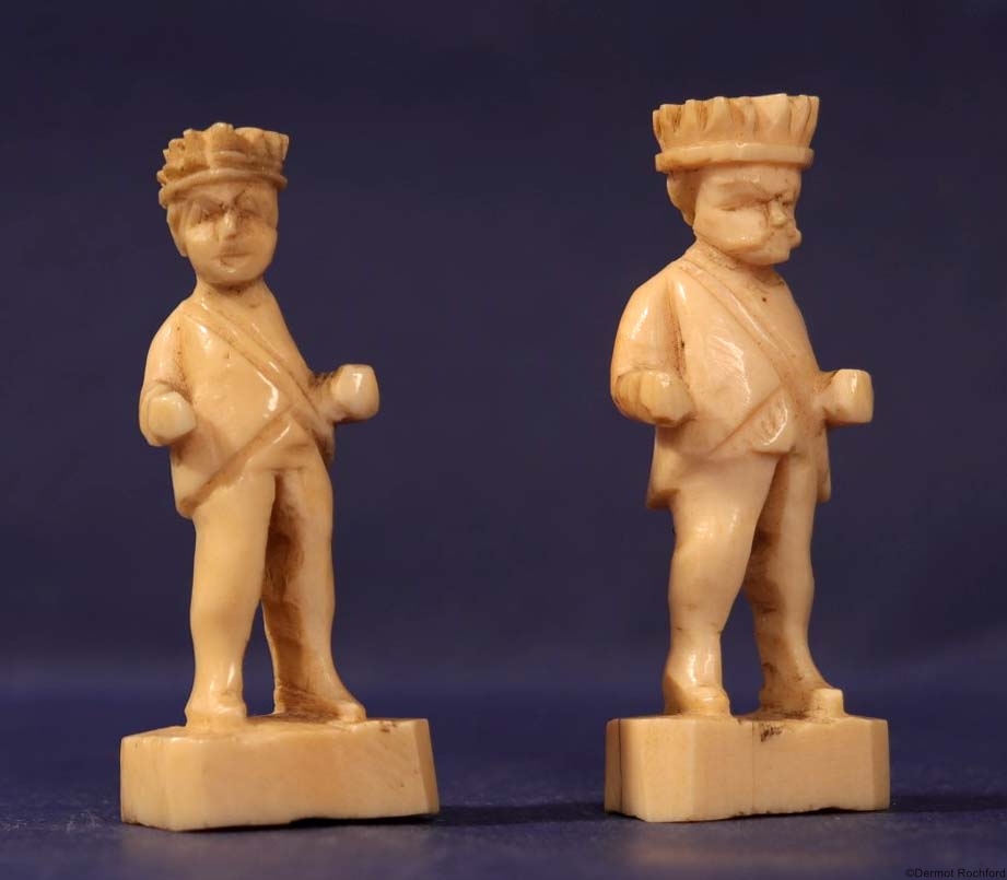 Antique Central Province Chess Pieces