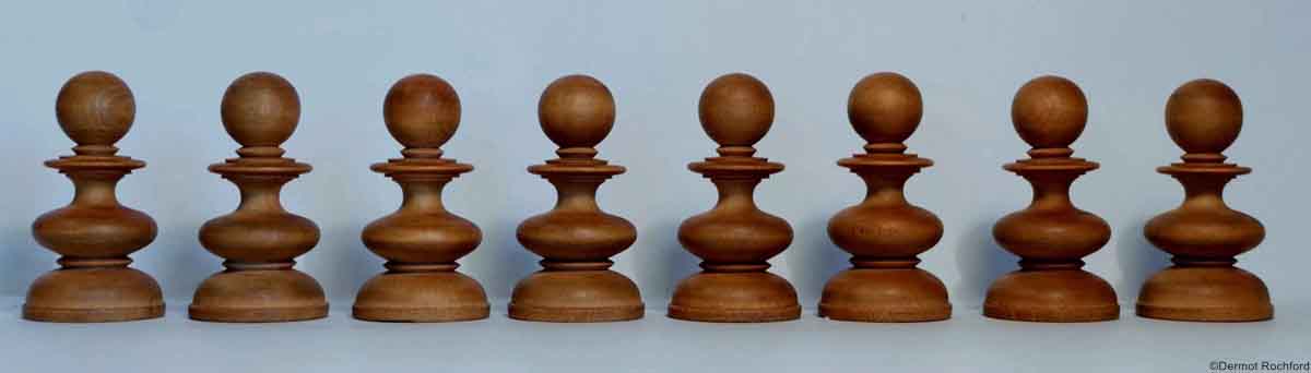 Antique Calvert Chess Set