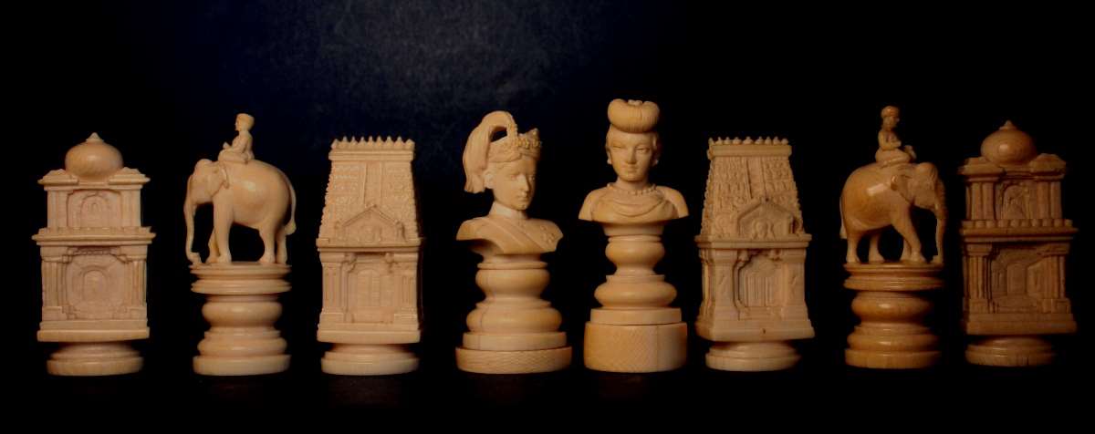 Antique Chess Set