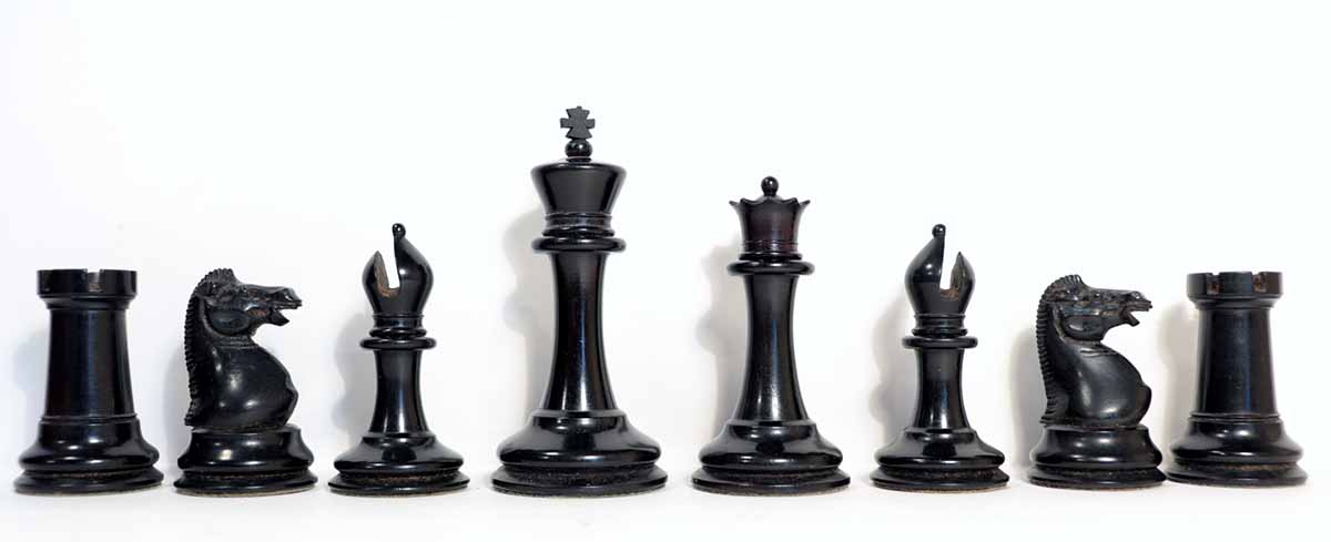 Antique Jaques Chess Set