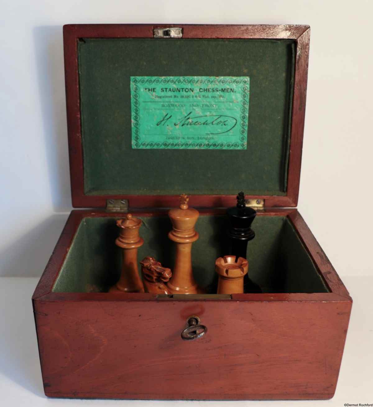 Antique Jaques Chess Set