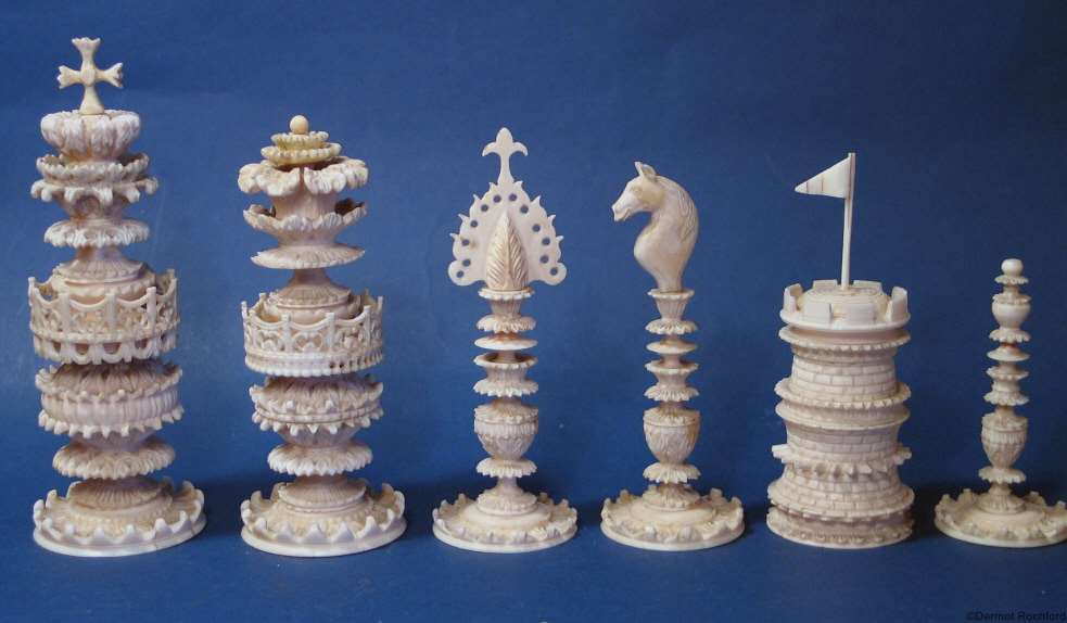 Antique Chess Set