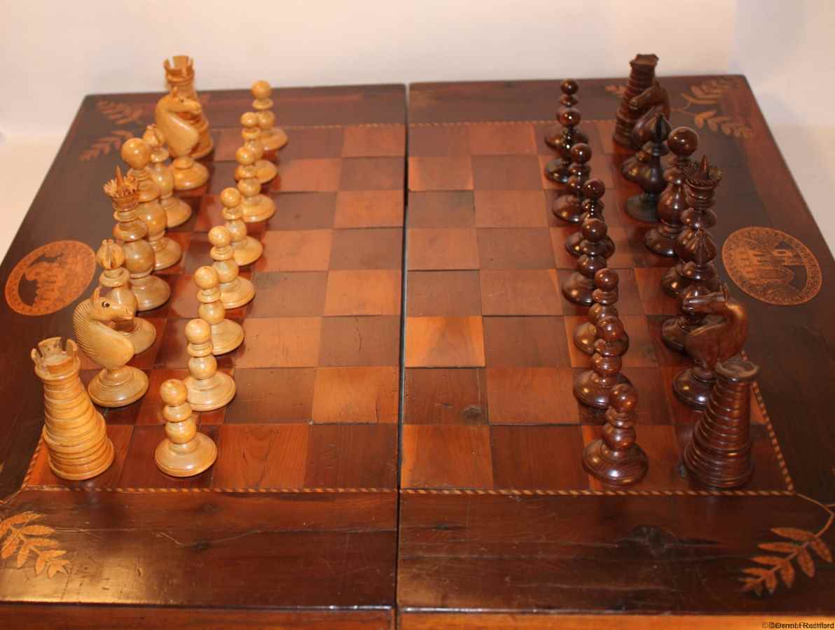 Antique Chess Set