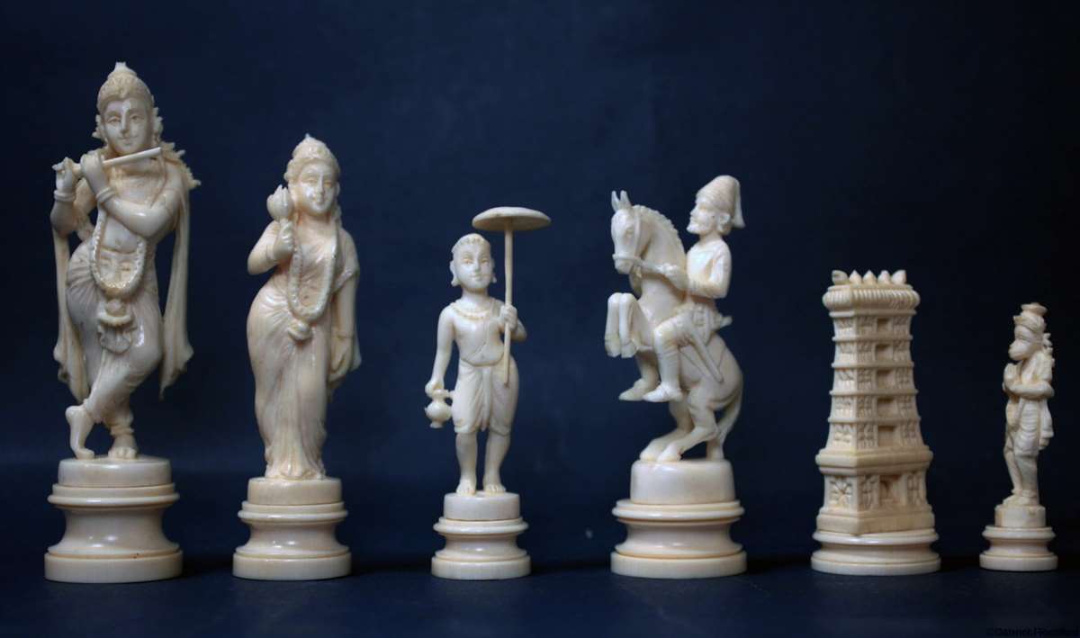 Antique Chess Set