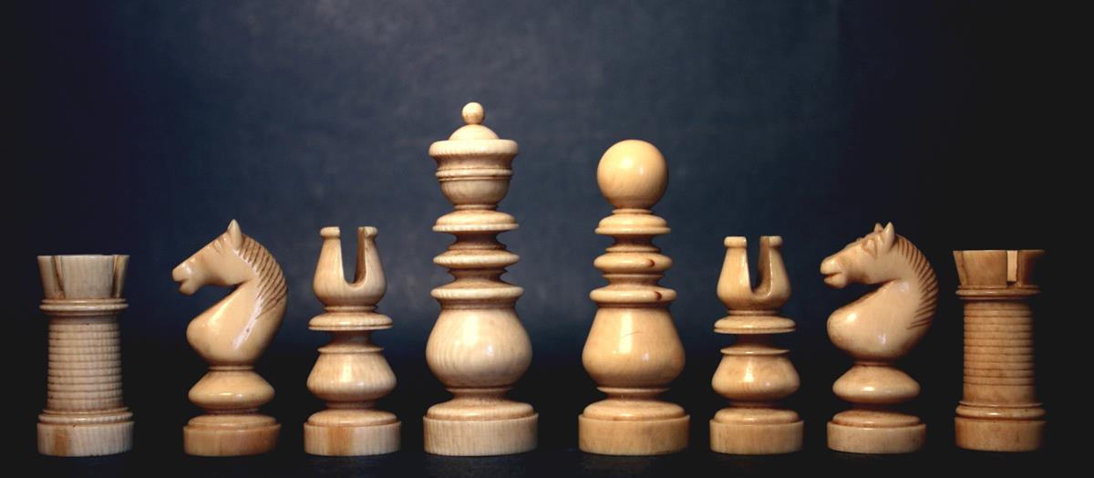 Antique Chess Set