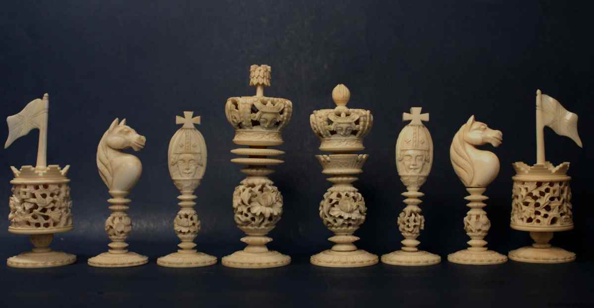 Antique Chess Set