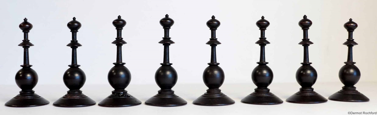 Antique Dutch Chess Set