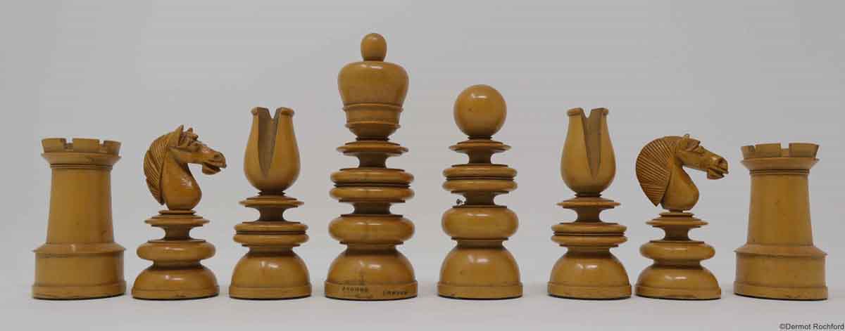 Rare Jaques St. George Chess Set