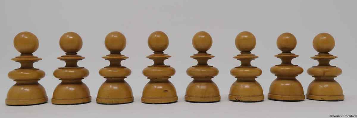 Rare Jaques St. George Chess Set