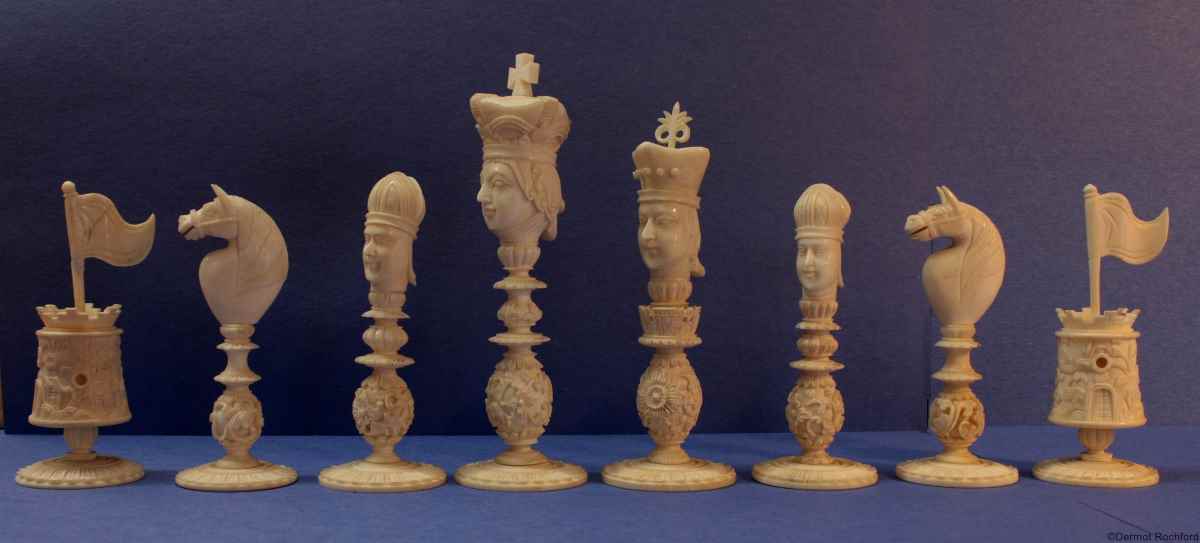 Antique Chess Set