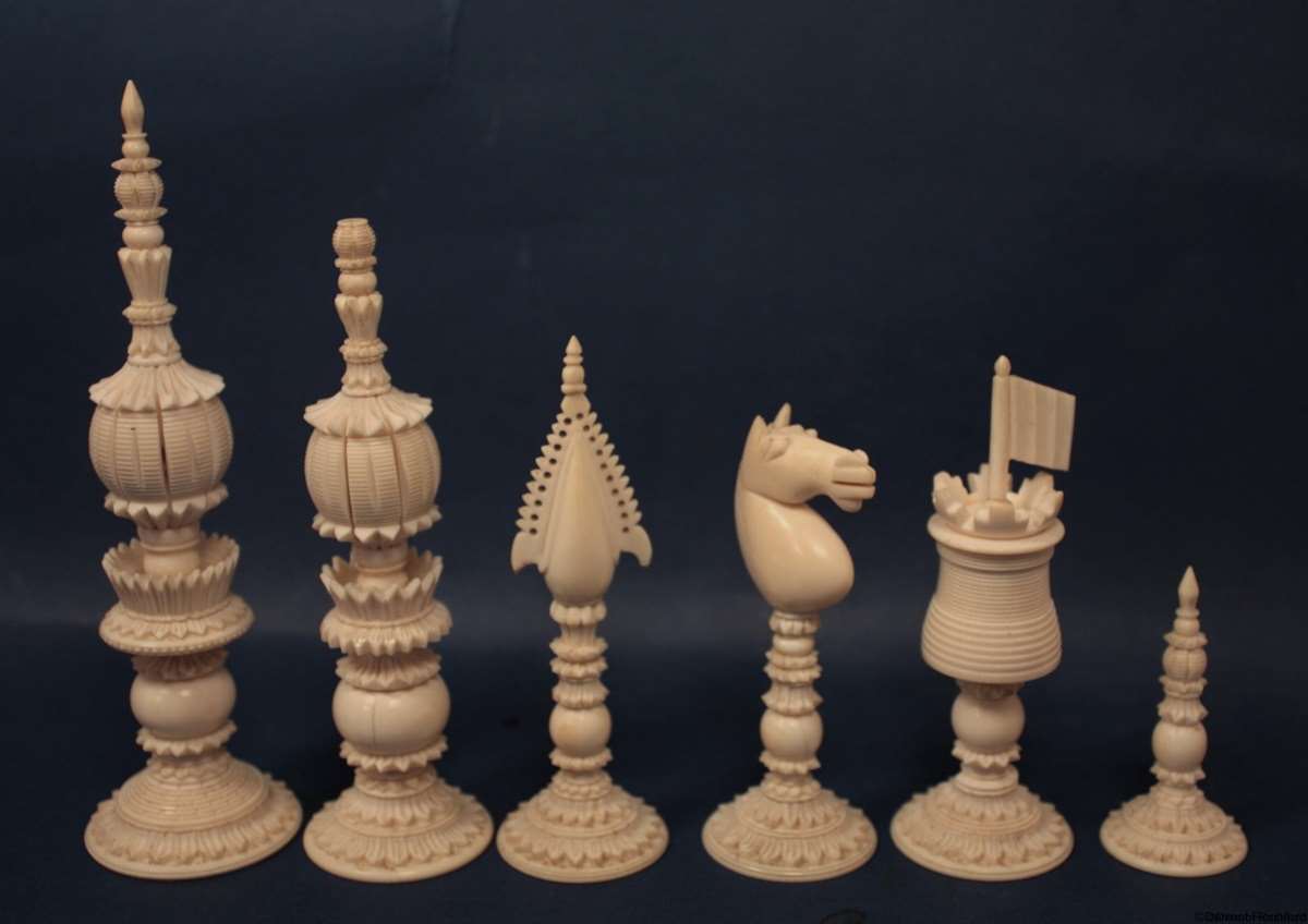 Antique Chess Set