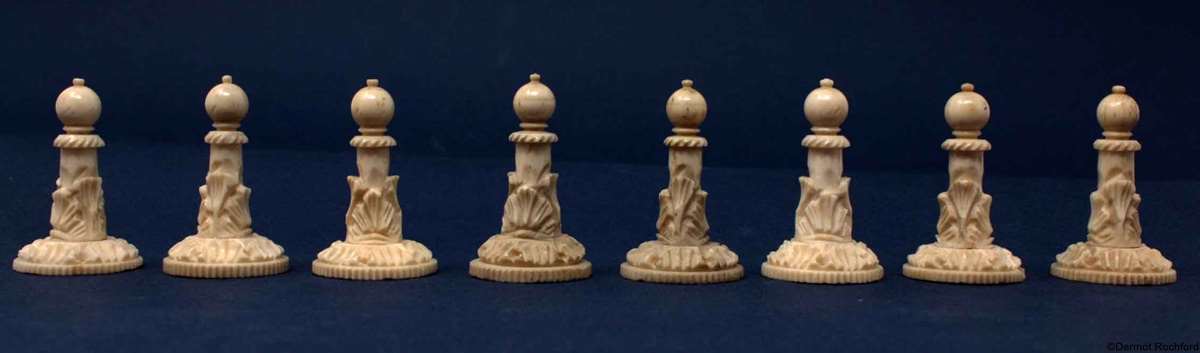 Prince of Wales Antique Chess Set