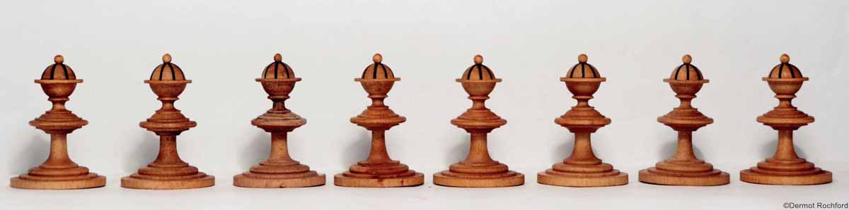 Antique Inuit Chess Set