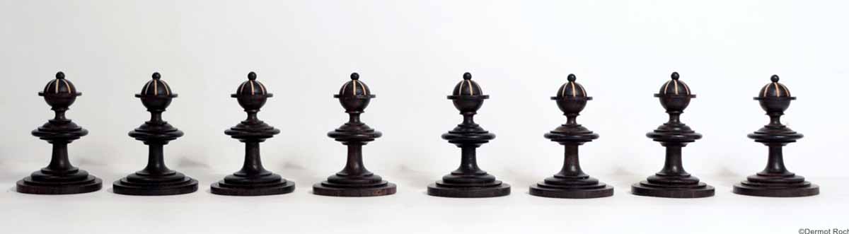 Antique Inuit Chess Set