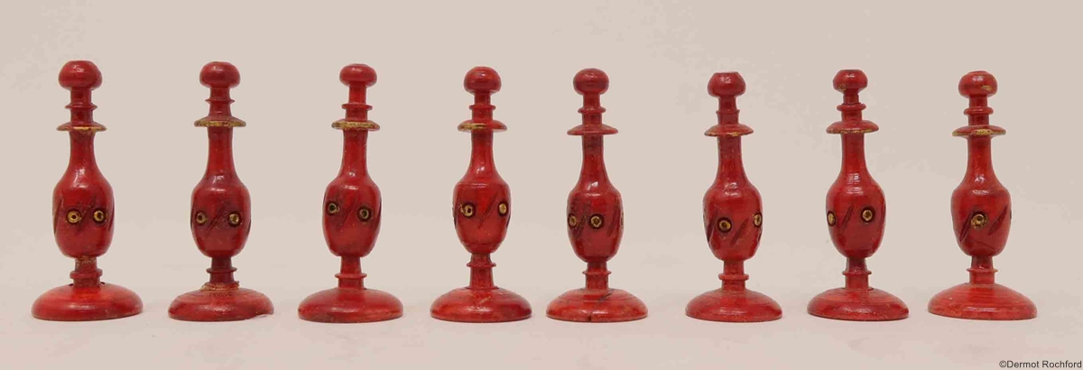 Antique Mexican Chess Set