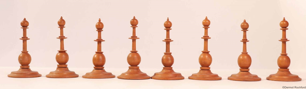 Antique Dutch Chess Set