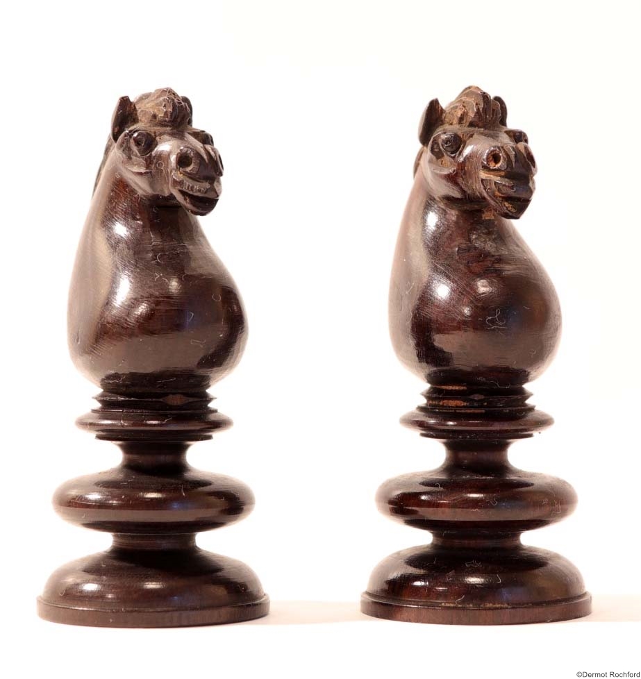 19th Century Club Chess Set by Calvert