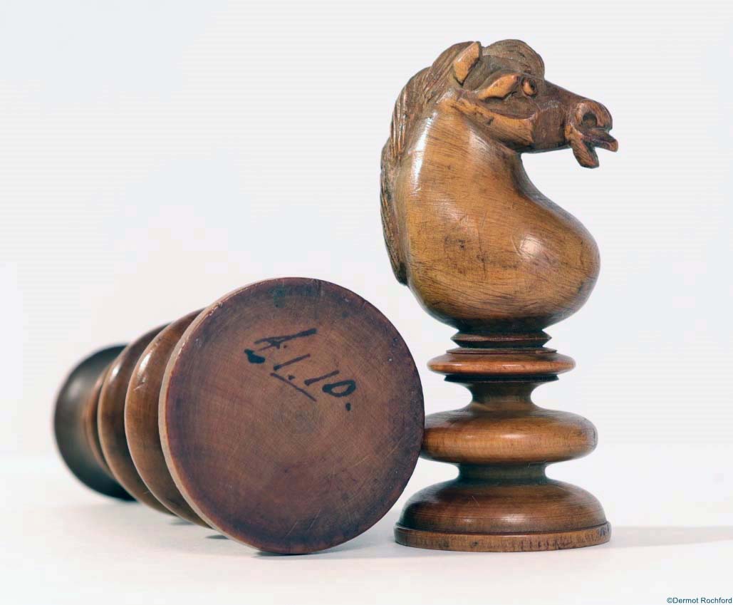 19th Century Club Chess Set by Calvert