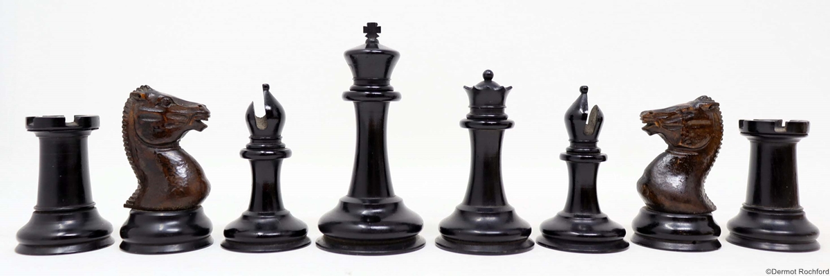 Antique Jaques Chess Set