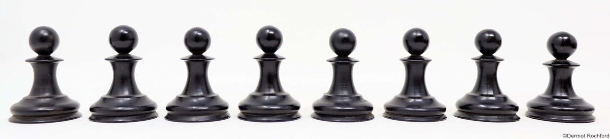 Antique Jaques Chess Set