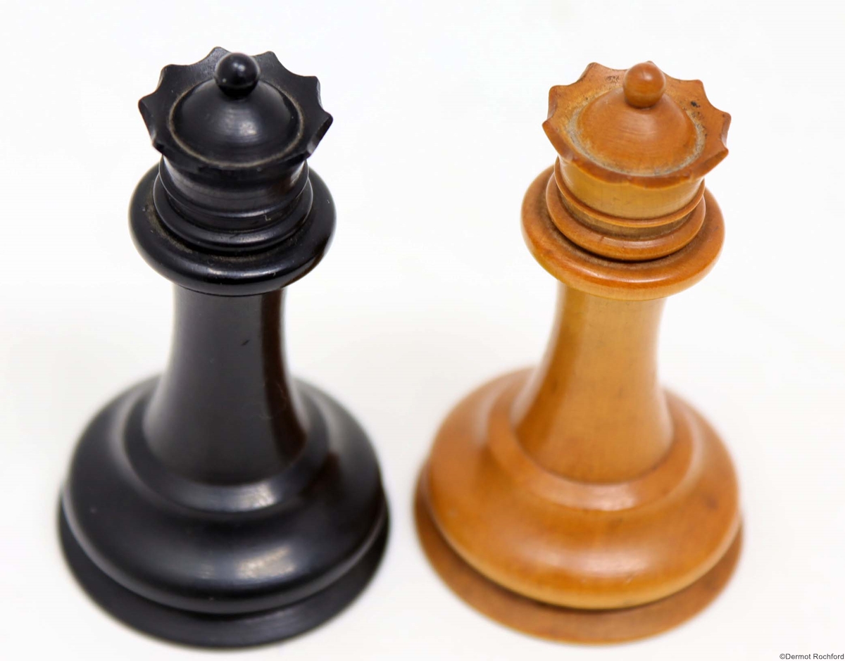 Antique Jaques Chess Set