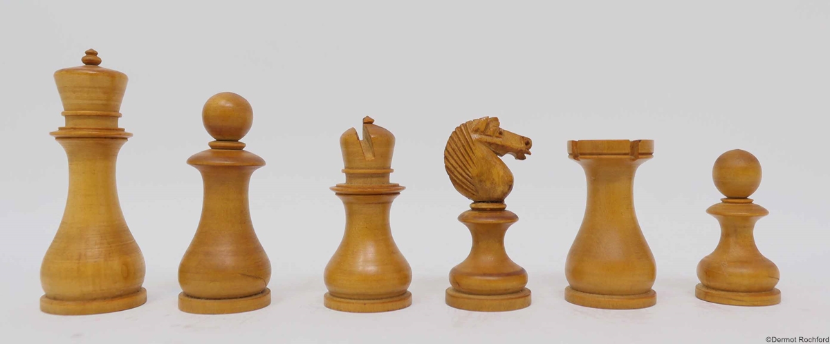 Antique Dublin Chess Set