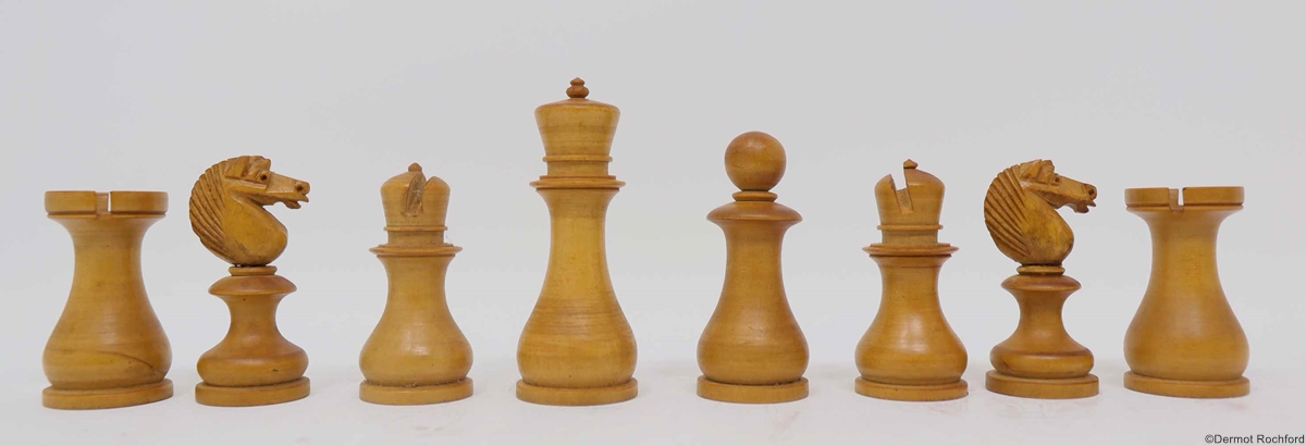 Antique Dublin Chess Set