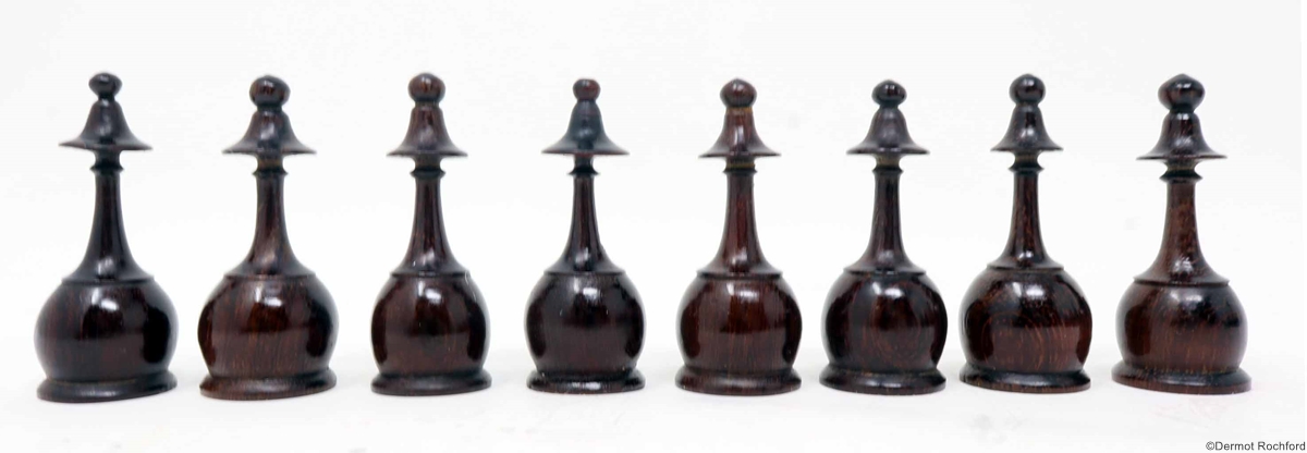 Antique French Directoire Chess Set