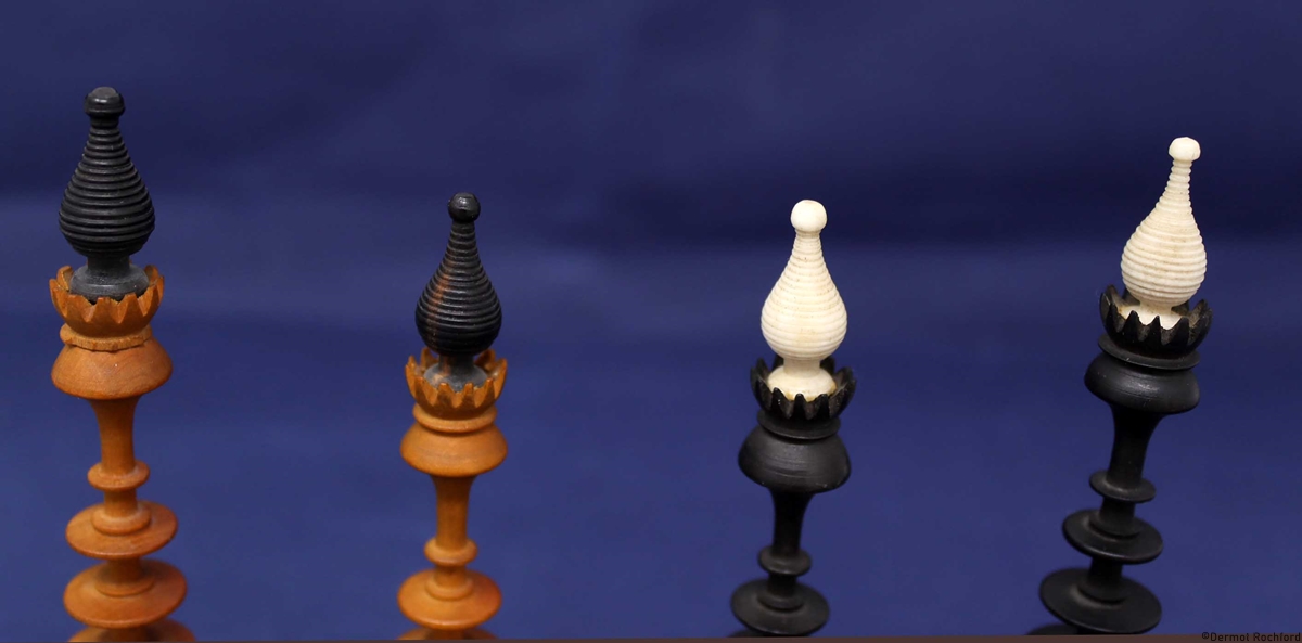 Antique Dutch Chess Set