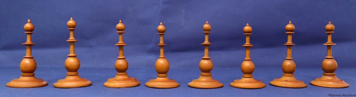 Antique Dutch Chess Set