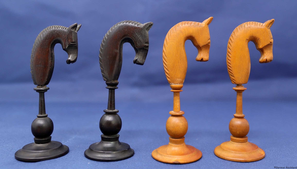 Antique Dutch Chess Set