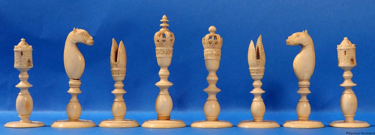 Antique indian  Chess Set