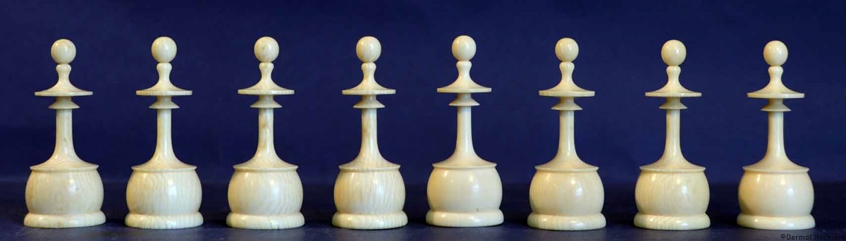 Antique Regency Chess Set