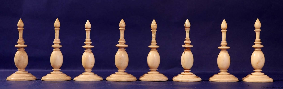 Antique indian  Chess Set