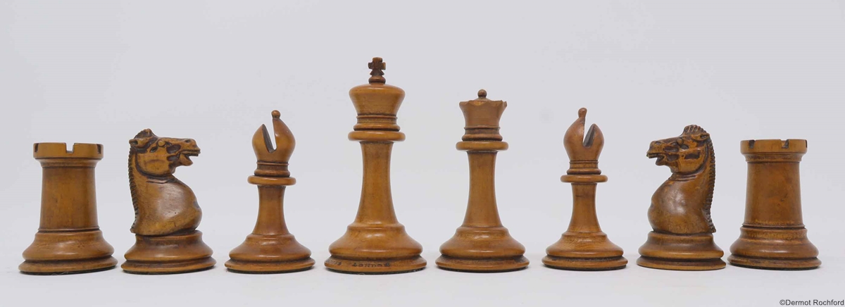 Antique Jaques Chess Set