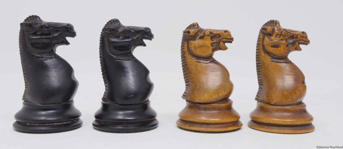 Antique Jaques Chess Set