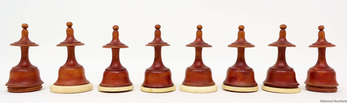 Antique Lyon Chess Set