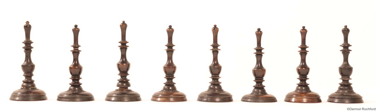 Antique Dutch Chess Set