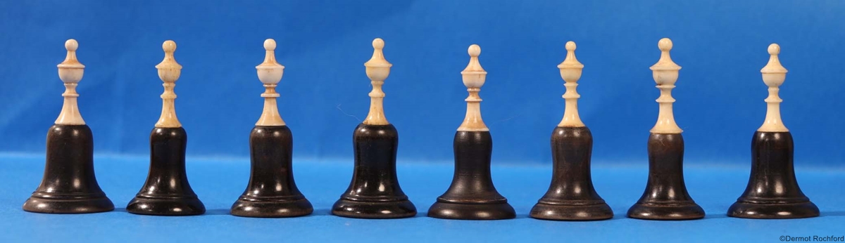 Antique Early Lyon Chess Set