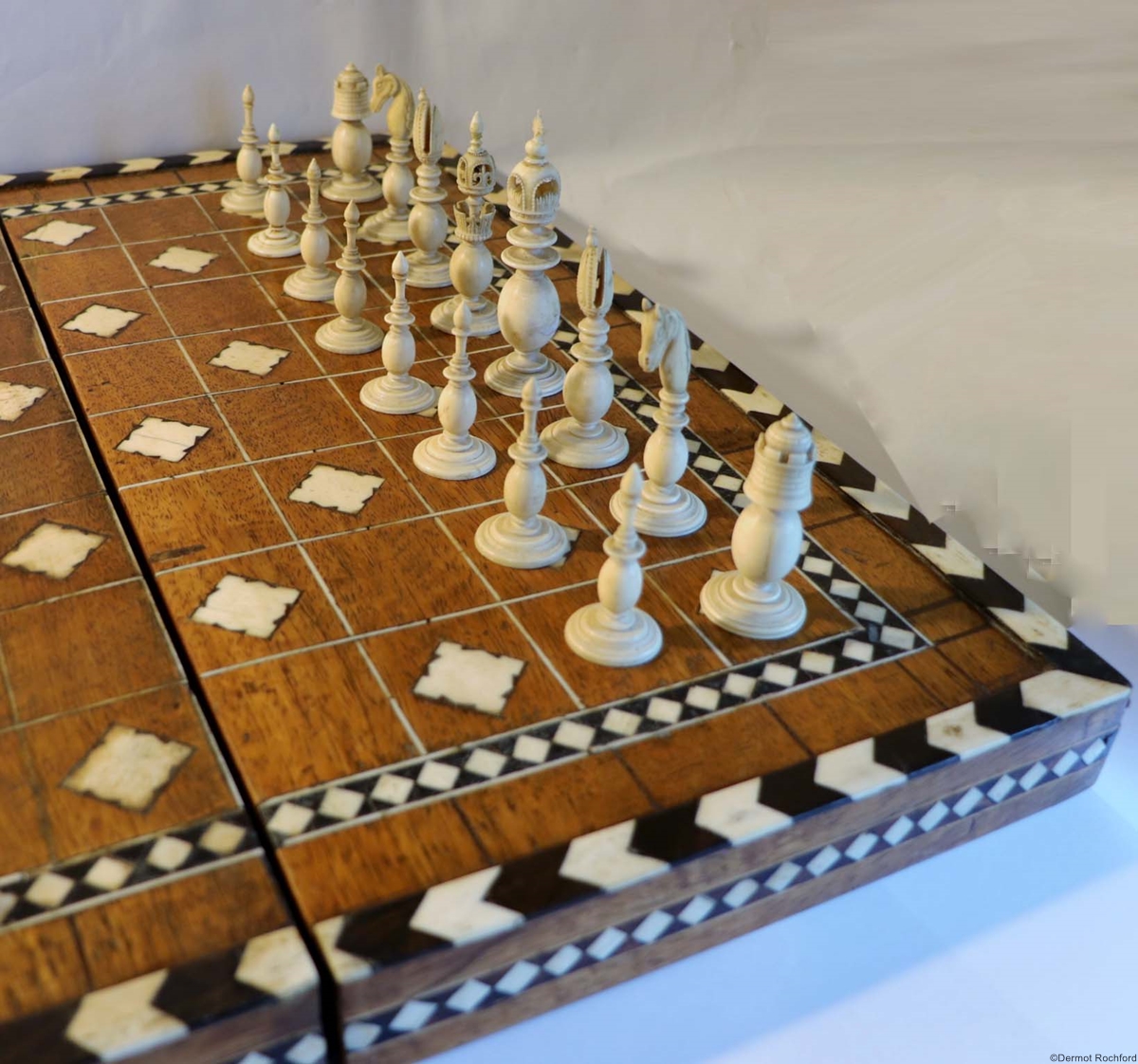 Antique Turkish Chess Set