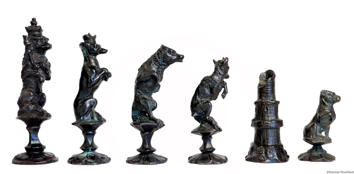 19th Century Chess Set by Zimmermann