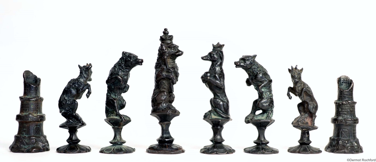 19th Century Chess Set by Zimmermann